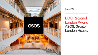 ASOS HQ Project Wins BCO Regional London Award