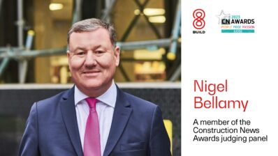 8build Director, Nigel Bellamy Joins Judging Panel for Construction News Awards 2023